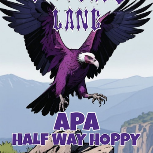 Vultures Lane APA Label